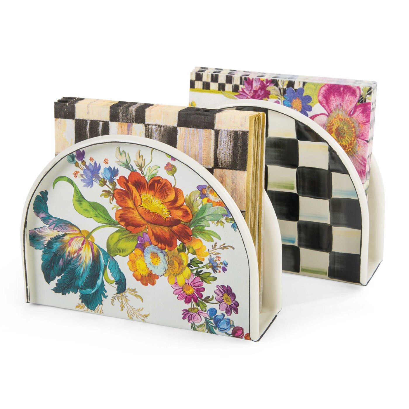 Courtly Check Napkin Holder