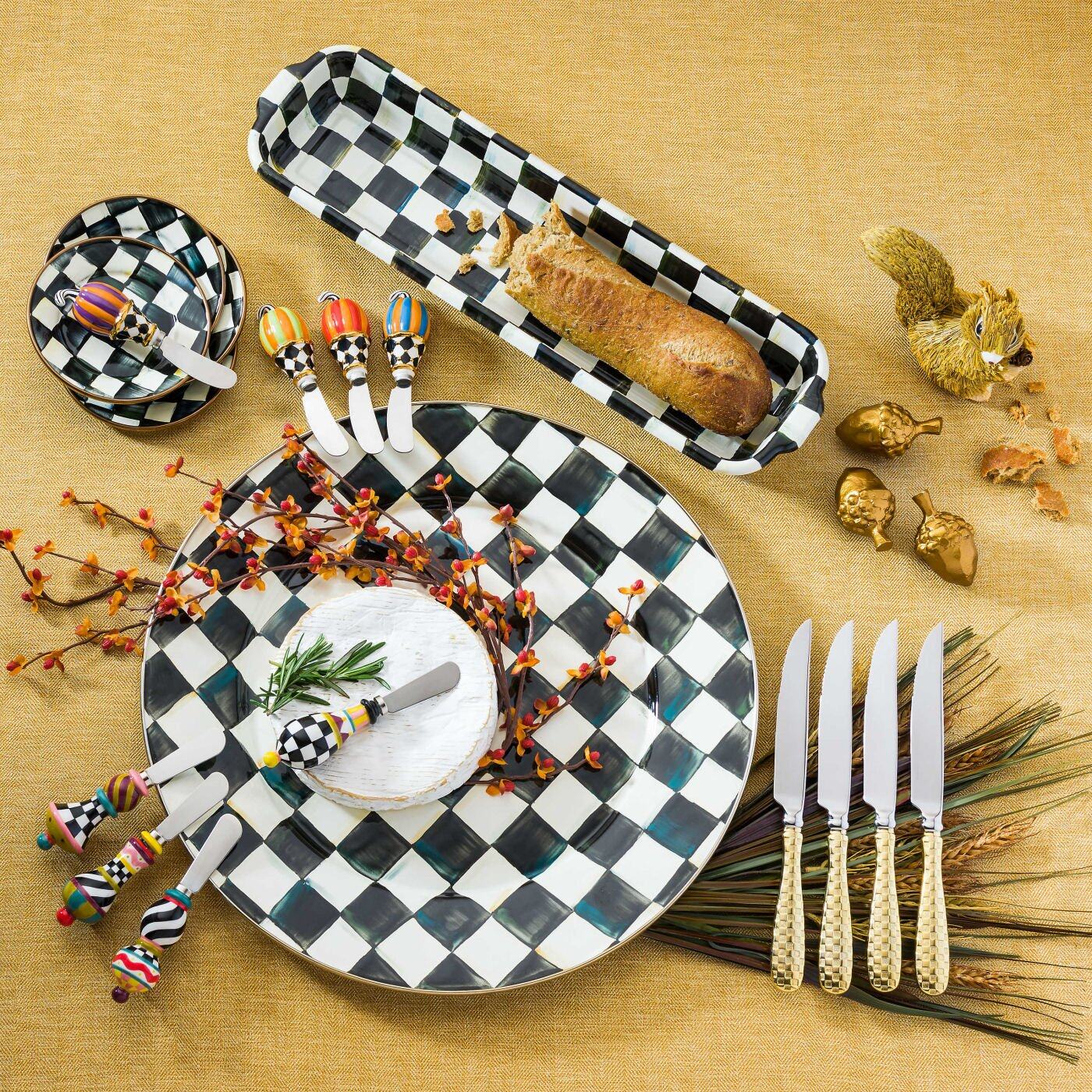Courtly Check Baguette Dish