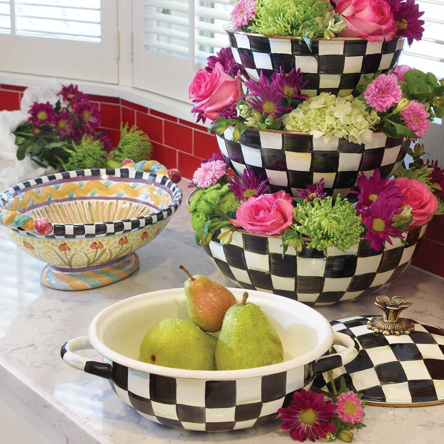 Courtly Check Large Everyday Bowl