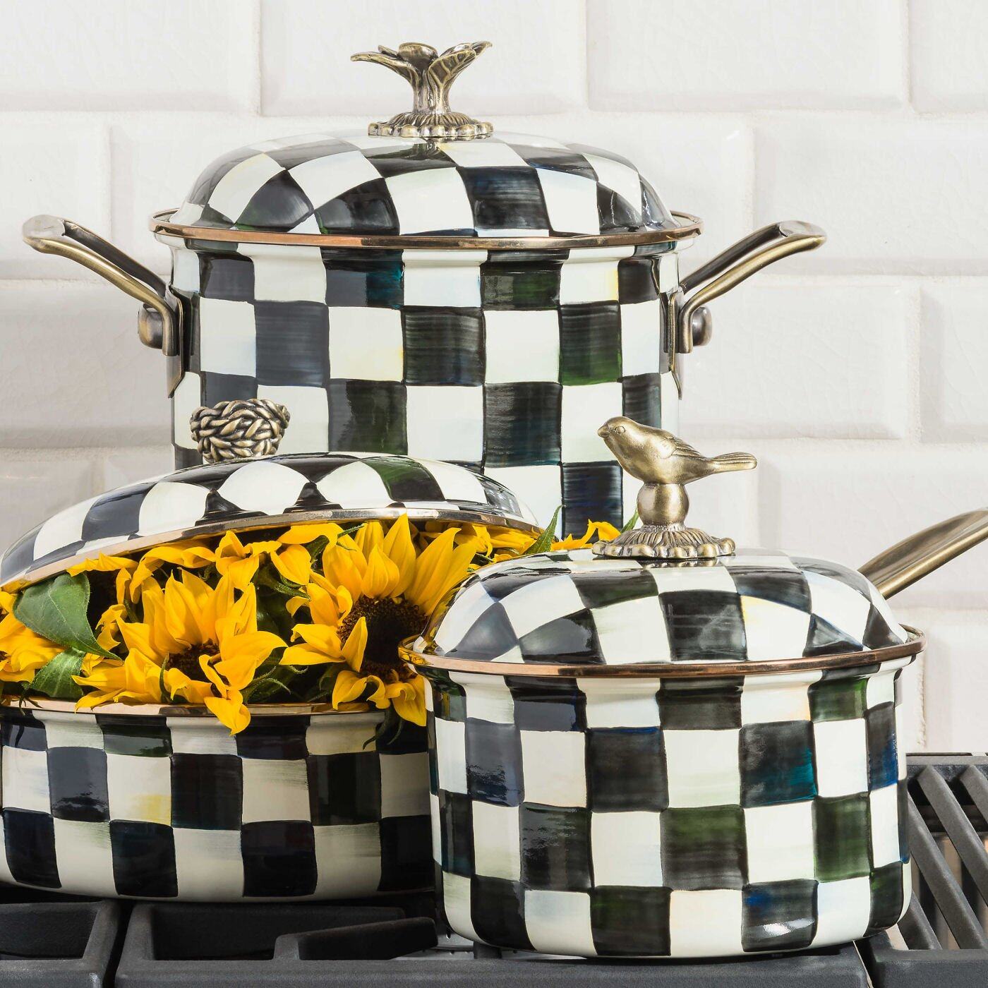 Courtly Check 2.5 Quart Saucepan