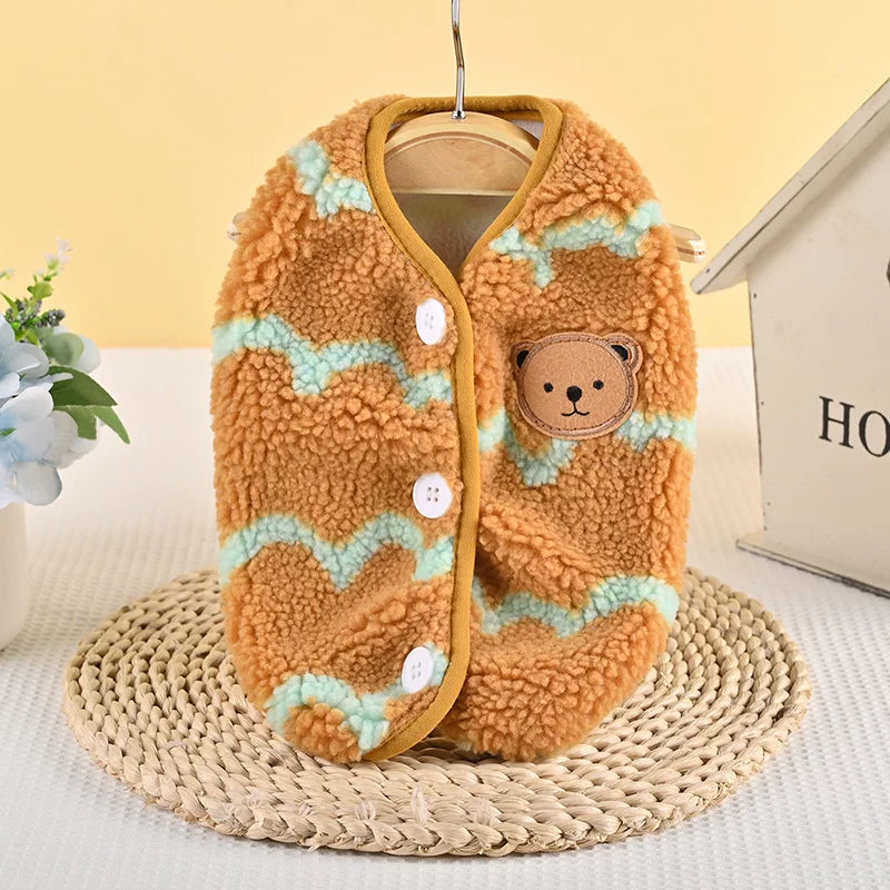 Posdma | Cozy Winter Dog Vest for Small Breeds, Everyday Cold-Season Pet Outerwear