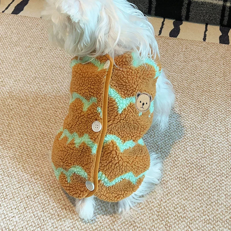 Posdma | Cozy Winter Dog Vest for Small Breeds, Everyday Cold-Season Pet Outerwear