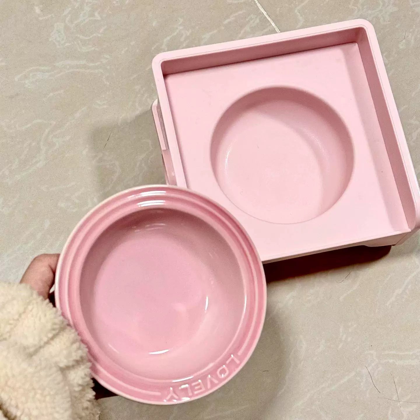 Posdma | Colorful Ceramic Pet Bowl for Everyday Meals and Treats