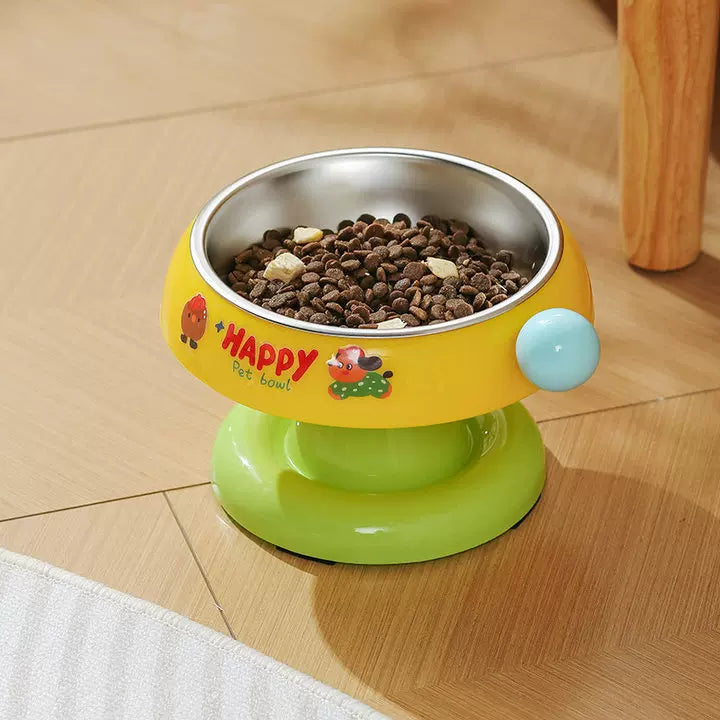 Posdma | Elevated Stainless Steel Pet Bowl for Comfortable Daily Feeding