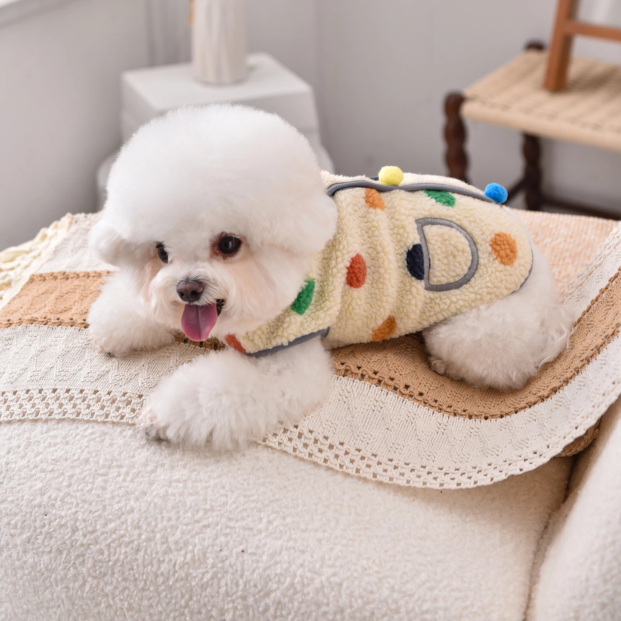 Posdma | Padded Winter Dog Vest for Small Puppies, Everyday Protective Pet Outerwear