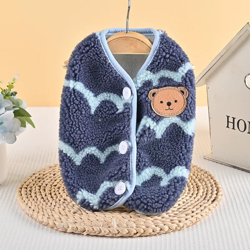 Posdma | Cozy Winter Dog Vest for Small Breeds, Everyday Cold-Season Pet Outerwear