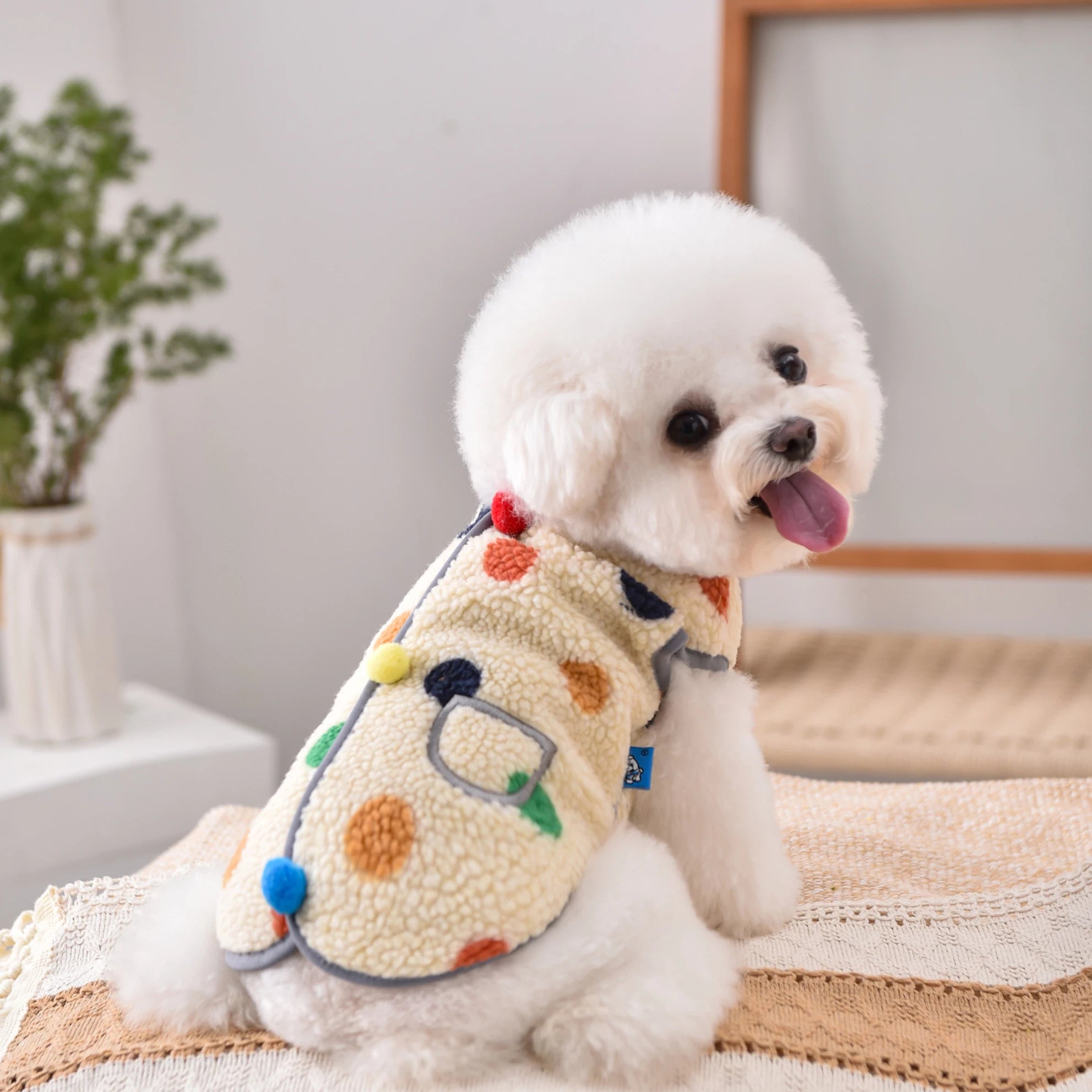 Posdma | Padded Winter Dog Vest for Small Puppies, Everyday Protective Pet Outerwear