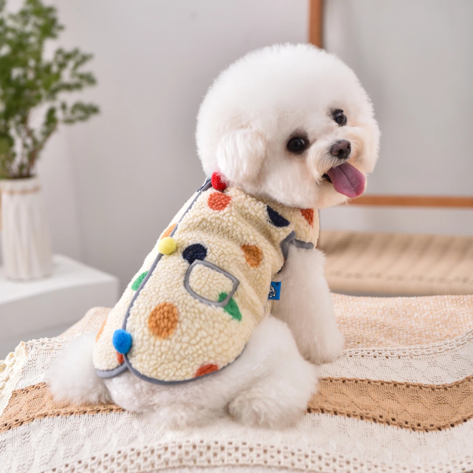 Posdma | Padded Winter Dog Vest for Small Puppies, Everyday Protective Pet Outerwear