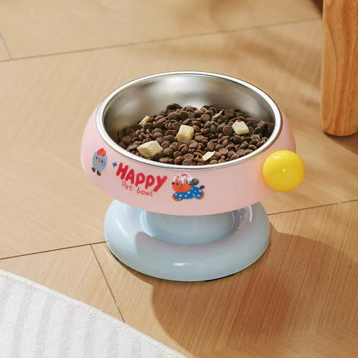 Posdma | Elevated Stainless Steel Pet Bowl for Comfortable Daily Feeding