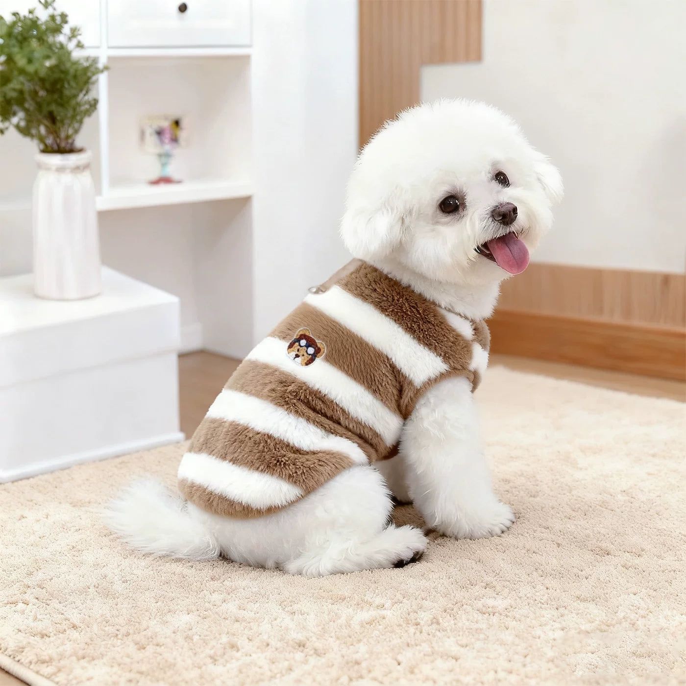 Posdma | 2025 Winter Dog Vest for Small Breeds, Everyday Cold-Season Wear for Puppies
