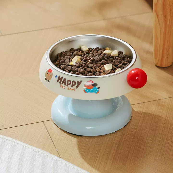Posdma | Elevated Stainless Steel Pet Bowl for Comfortable Daily Feeding