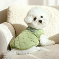 Posdma | Warm Cotton Dog Vest for Cold Weather, Lightweight Outerwear for Small Breeds