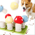 Posdma | Interactive Sniffing Puzzle Toy for Dogs with Pull Tabs and Sound Elements  Description